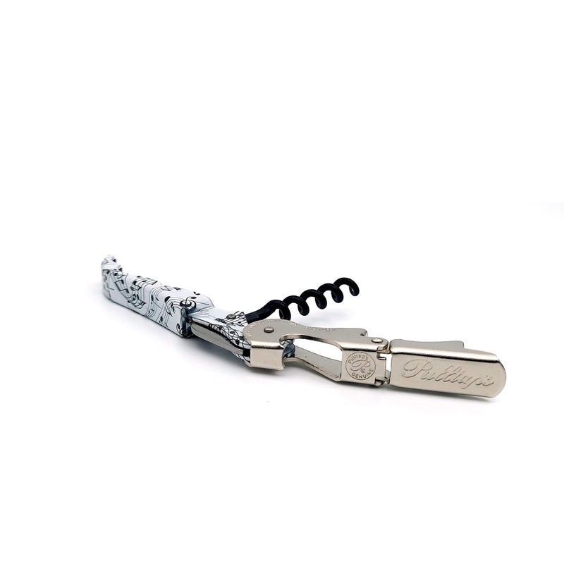 Pulltap's Genuine Music 500 Waiter's Corkscrew â€“ Double-Hinged Wine Key with Hinged Foil Cutter â€“ Patented Design â€“ Made in Spain â€“ Musical - Image 2